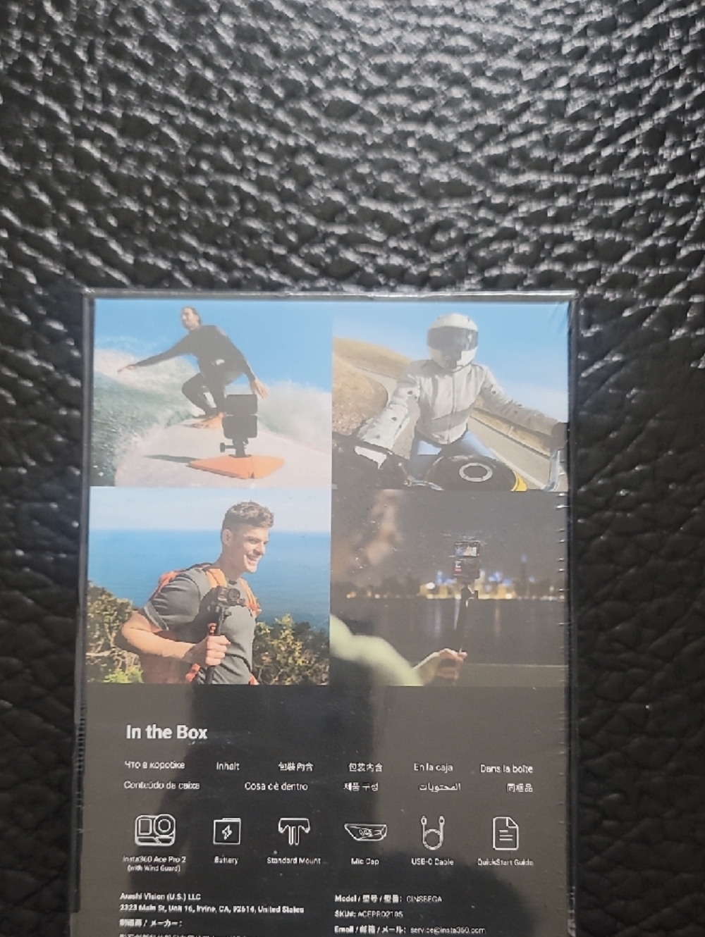 Insta360 Ace Pro 2 8K Action Camera — Black with Red Accent - Picture 6 of 6